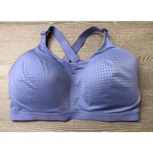 Victoria's Secret Lightweight Mesh Purple Sports Bra Size 36DDD